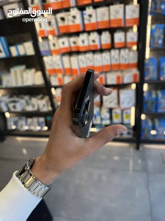IPHONE 14 PRO MAX (128GB) USED LIKE NEW / ايفون 14 برو ماكس 128 جيجا مستعمل بحاله الجديد كفاله سنتين