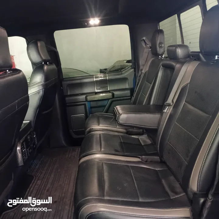 فورد رابتر أصلي للبيع للجادين فقط بسعر مناسب  F150  2018 أزرق جنط بي دلك فل بنوراما