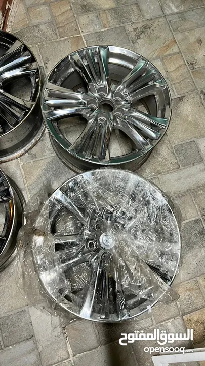 جنط ليكسز كروم 18 ياباني اصلي حرة