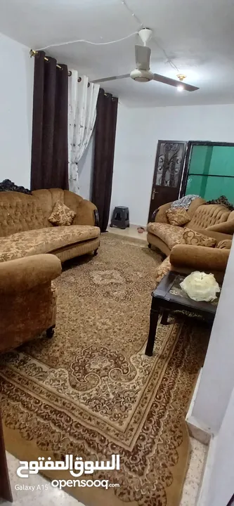 طقم كنب 7 مقاعد خشب زان
