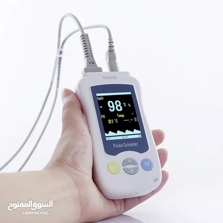 HANDHELD PULSE OXIMETER    جهاز قياس نسبة الاكسجين والنبض لحديثي الولادة