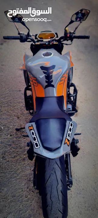 Kawasaki z1000 2012 Wheelie monster