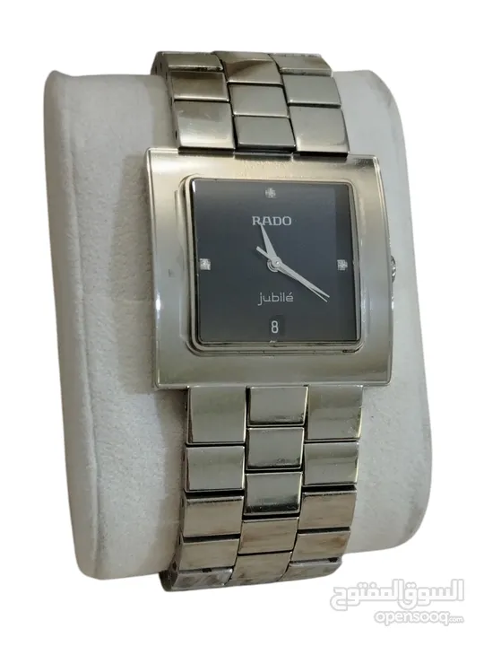 Rado Diastar Jubile Men's Quartz Watch ساعة رادو رجالي أصلية مستعملة تعمل بحالة جيدة جدا