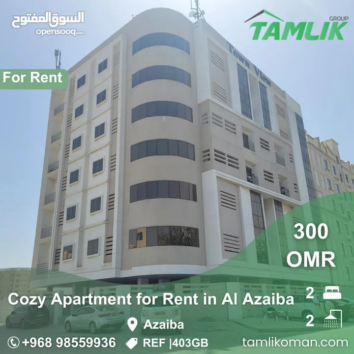 Cozy Apartment for Rent in Al Azaiba  REF 403GB