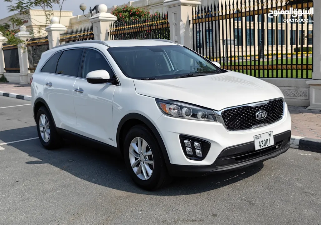 KIA SORENTO 2017 MID OPTIONS USA SPECS V.6 ORIGINAL AIRBAGS GOOD CONDITION