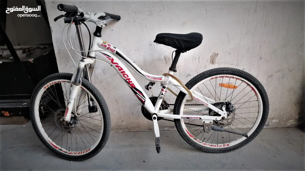 Used bicycle with pump, Good Condition, New tire