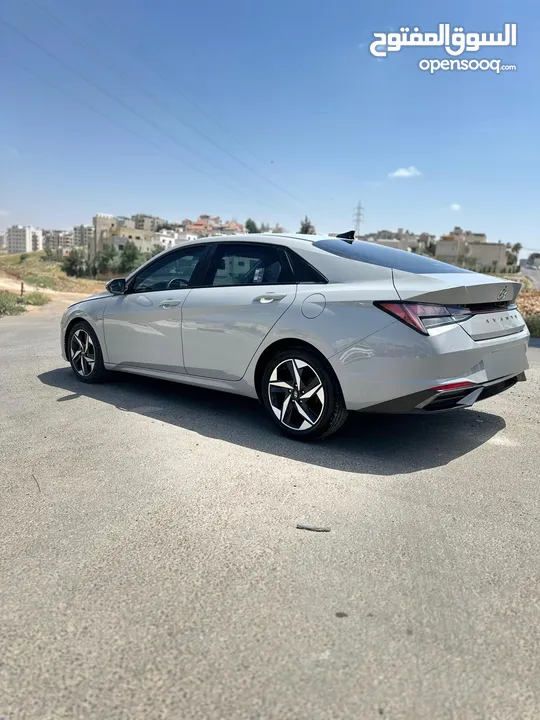 هيونداي افانتي CN7 2021 الشكل الجديد وارد كوري وليس صيني فل فحص كامل جمرك جديد كاش او اقساط