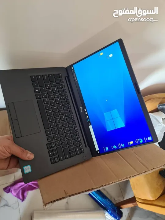 Dell lattude 7300 touch screen Full HD    I7 8th  Ram 8 Nvme 240  Full hd frameless  شاحن هديه