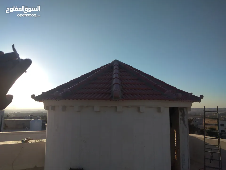 مؤسسه العامر لكافه اعمال القرميد حرق أسعار علئ القرميد الإيطالي القرميد السعودي المدهون والطبيعي