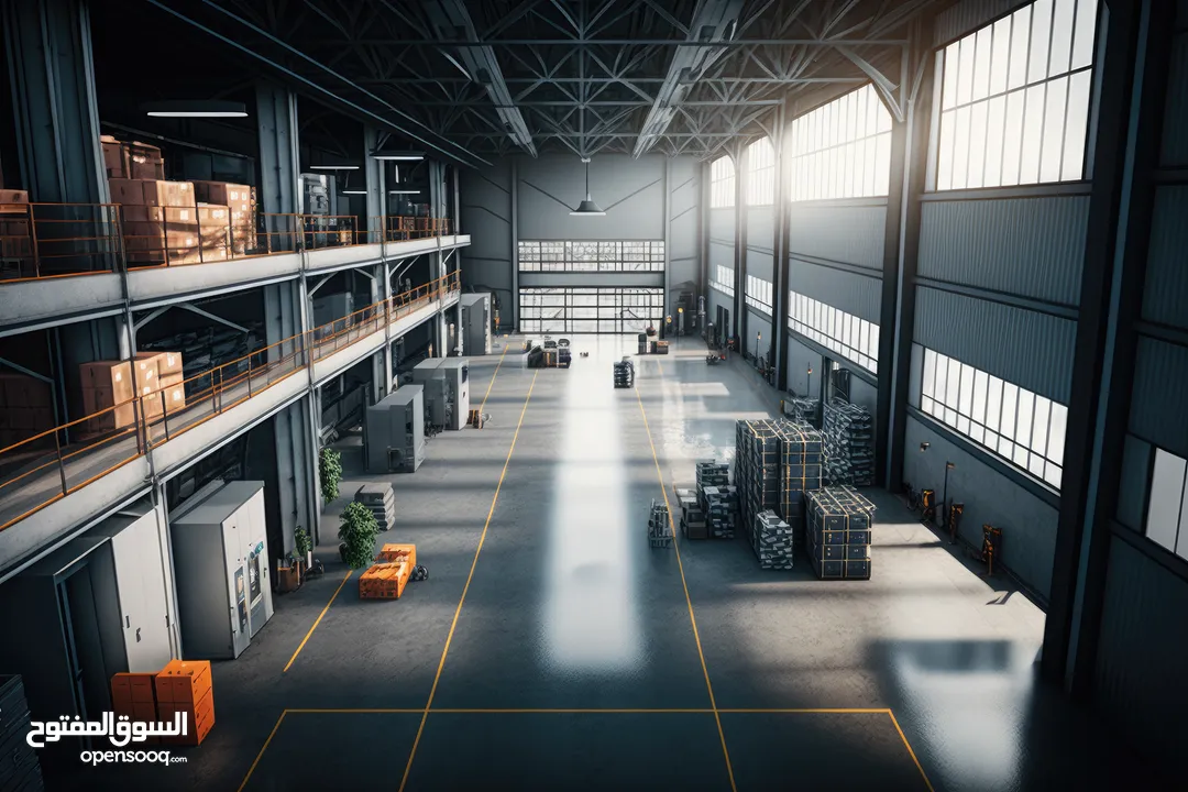 للايجار قسيمة ( مخزن ) بالعارضية مساحة 2500 متر PRIME FOOD INDUSTRIAL PLOT FOR RENT