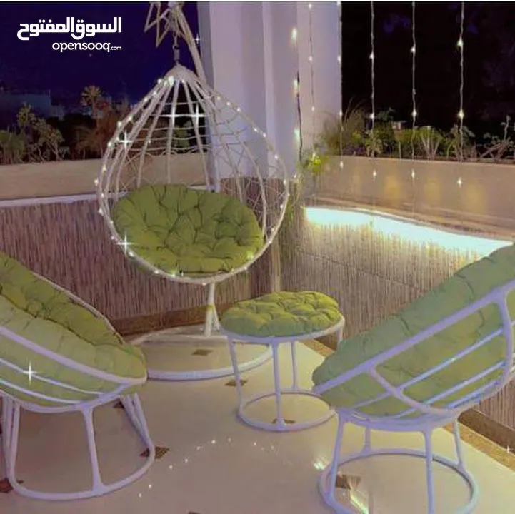 مراجيح عش البلبل  ((مكفولة ))جميع الالوان ويوجد خدمة توصيل مرجيحة عش البلبل