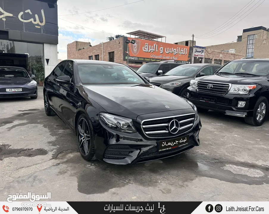 مرسيدس اي كلاس بلج ان هايبرد 2018 Mercedes E350e Plug-in Hybrid AMG Line