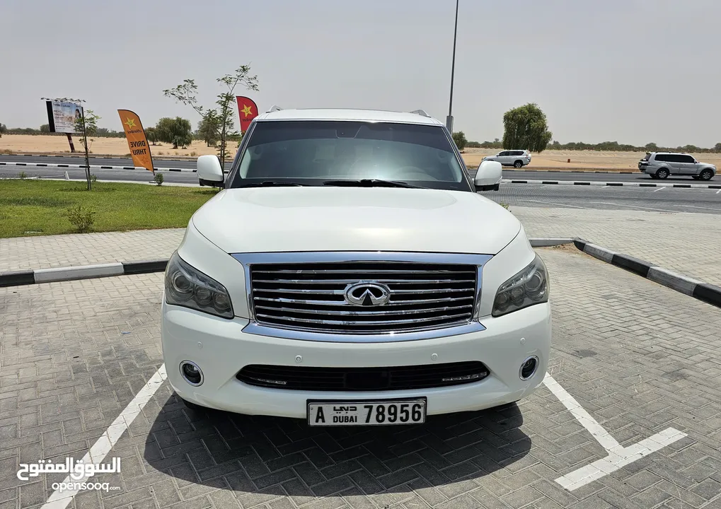 Infiniti Qx80, Gcc Specs, Top of Range, Single Onwer Car for sale