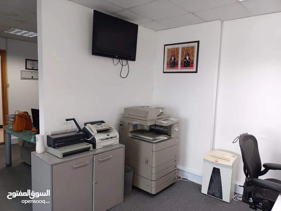 142 SQM Furnished Office Space for Rent in Al Khuwair REF:957R