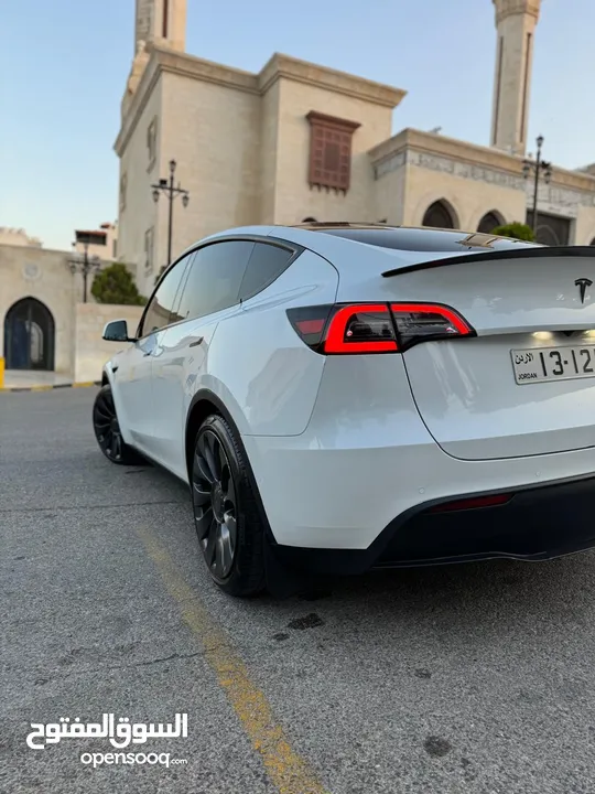 TESLA MODEL Y Performance 2021 تيسلا بيرفورمانس دول موتور فحص كامل بسعر مغرري