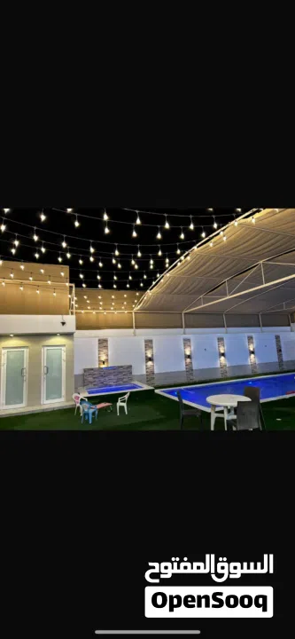 للبيع استراحة وبركة - قفلي - في منطقة بوري