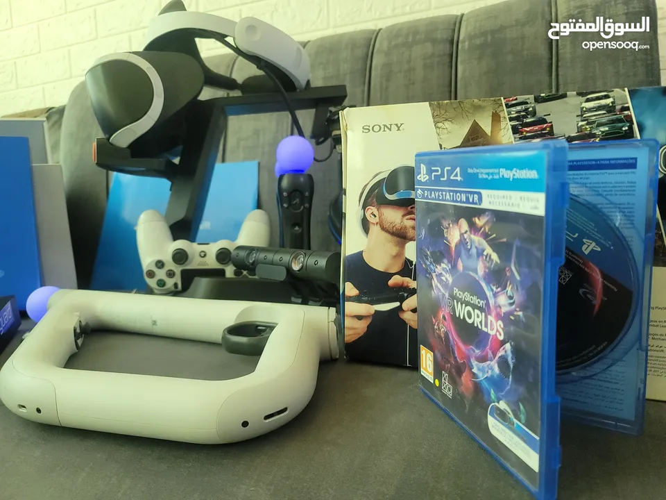 لهواة الفخامه فقط !! نظارة الواقع الافتراضي VR لPS4 اقراء الوصف جيدا اهم شيء