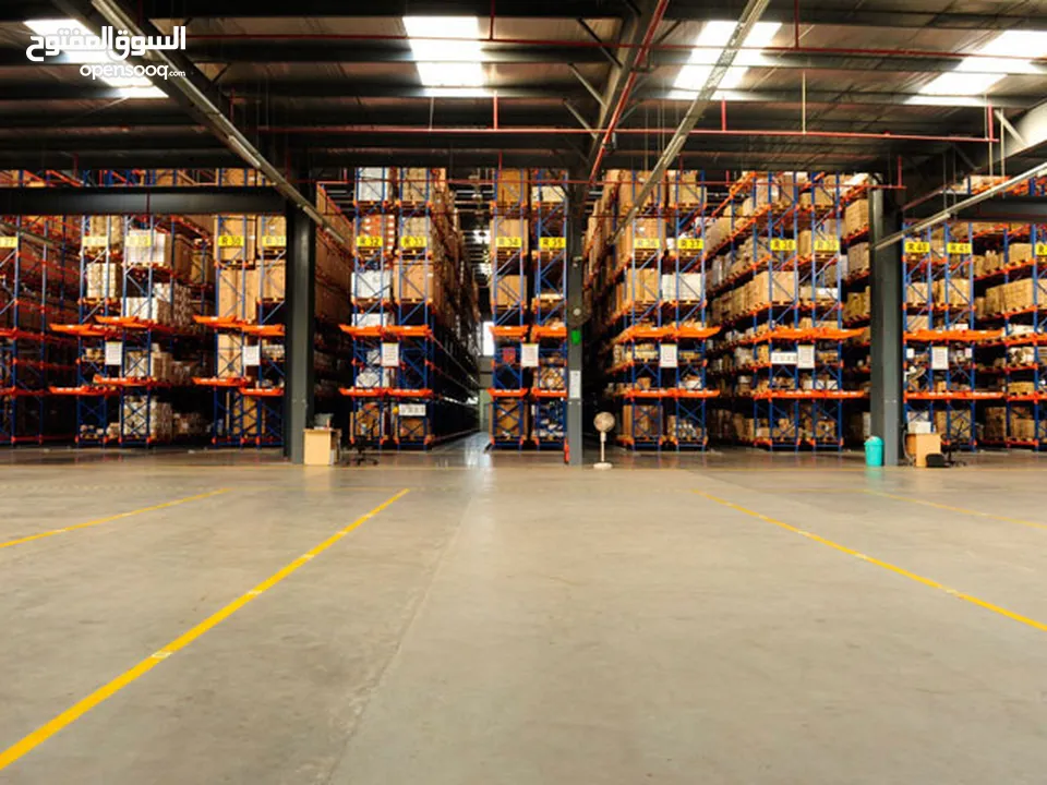 للايجار مخزن غذائى بالشويخ مساحة 2000 متر   For rent: Food storage warehouse in Shuwaikh area,