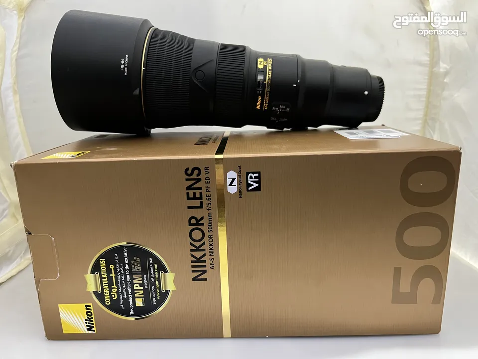 Nikon AF-S NIKKOR 500mm f/5.6 PF ED VR