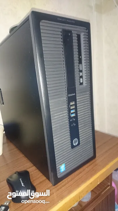 كمبيوتر مكتبي نوع hp معالج  كور i7