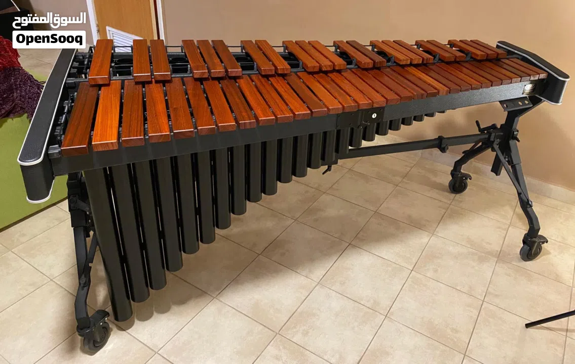 Marimba is a pitched percussion instrument.