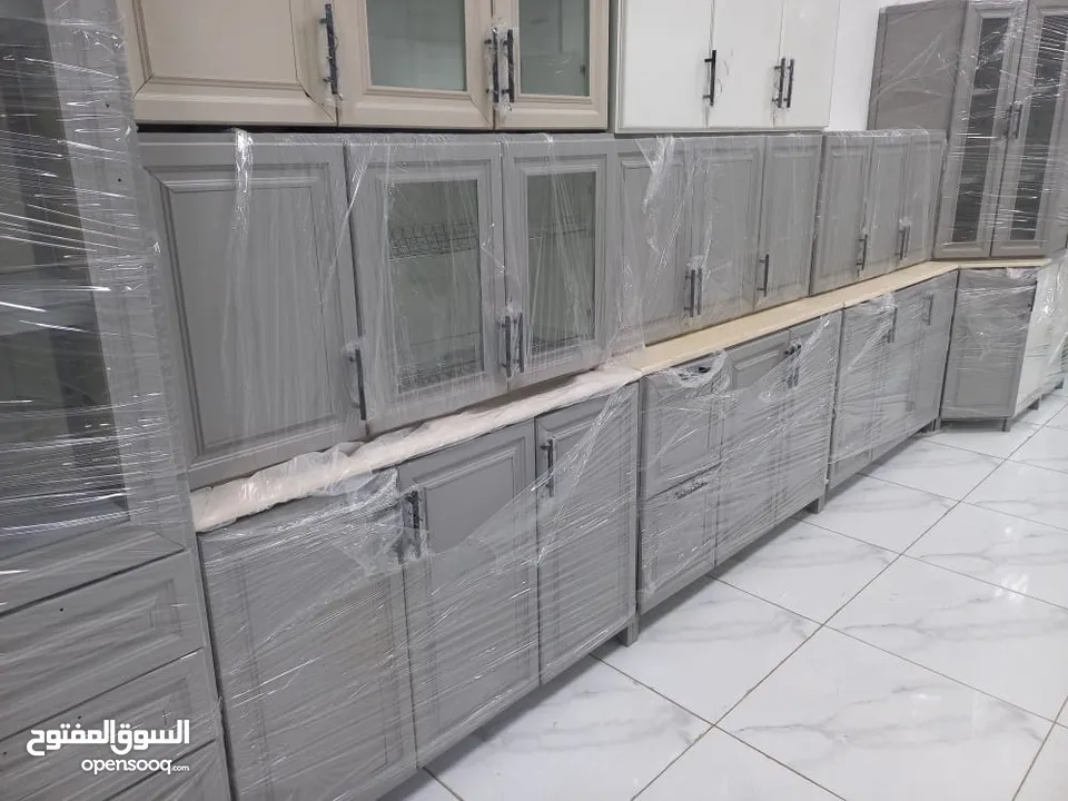 مطابخ جديده تفصيل ومعدل وجاهز بأسعار مخفضه