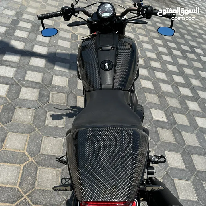 2019 Indian FTR 1200s - carbon