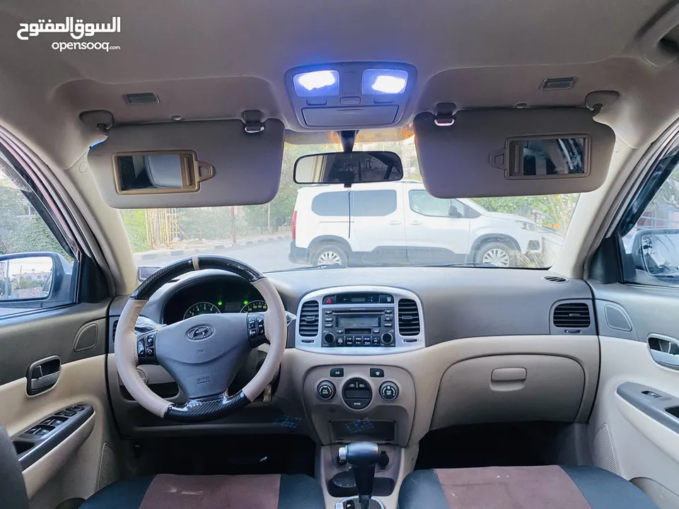 هونداي فيرنا فل اوتماتك ماتور 1600 سيارة ممتازة جدا الله يبارك لصاحب النصيب