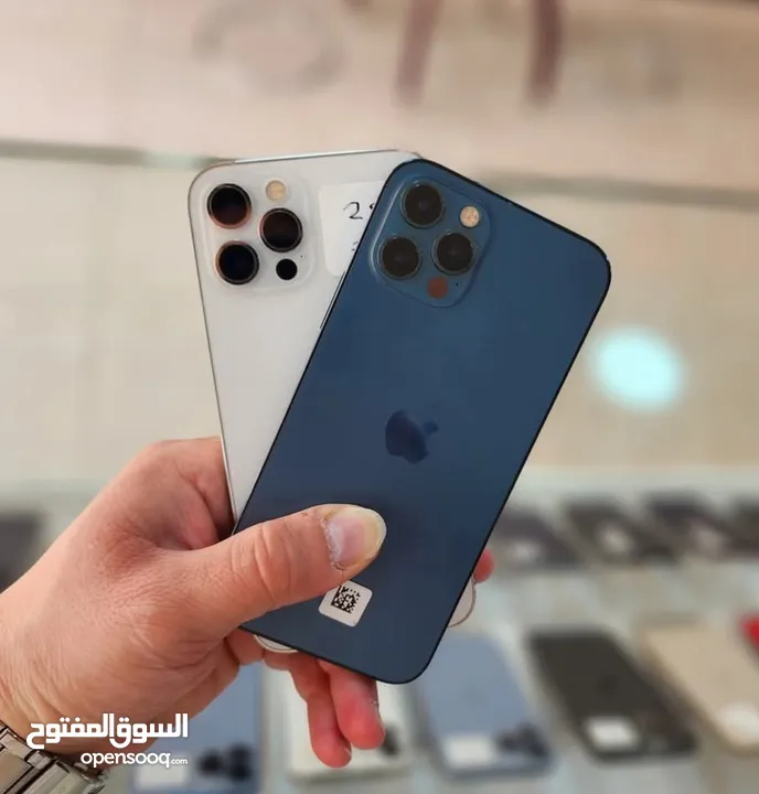 متوفر ايفونات 12 برو الاصلي جيجا 256 بطارية مشكل هدية كفر ولزقة وشاحن الاصلي
