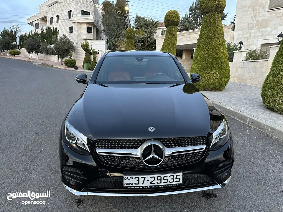 مرسيدس Glc 350e coupe 2019 وارد الشركة غرغور في حالة الوكالة وكفالة البطارية من الشركة لحد الآن