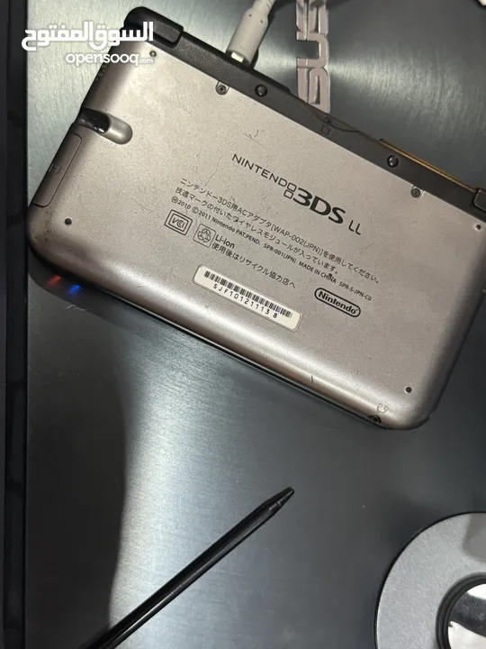 Nintendo 3ds LL - 128gb memory , hacked to US region and games