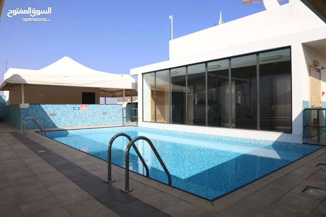 Executive class 2 Bedroom flats at Al Khuwair with Swimming Pool & GYM.