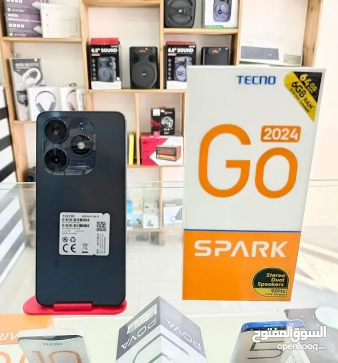 مستعمل ايام Spark GO رام 6 و 8 جيجا 64 و 128 أغراضة والكرتونه الأصلية متوفر توصيل