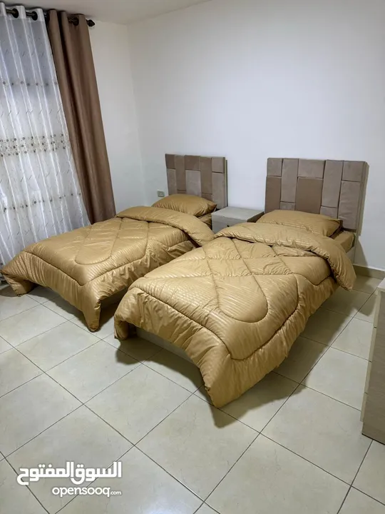 شقه مفروش للايجار الموقع الجاردنز خلف سروات 350