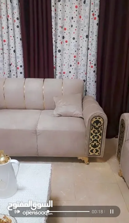 طقم. كورنر 8مقاعد مع سجاده وبرداي