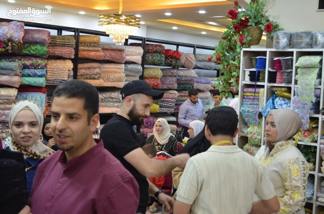 فواز قفيشه للاقمشه  محلات الاقمشه بالاردن عمان