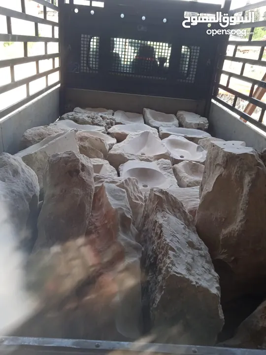 مغاسل حجر طبيعي مميز للبيع بسعر مغري...