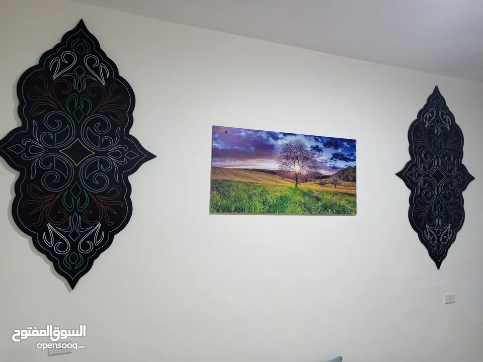 ديكور حائط خشب