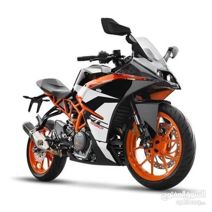 دراجه ناريه فل بطح 390 ktm