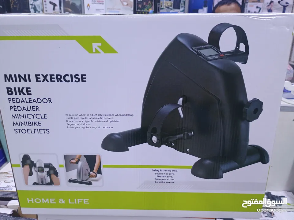 New Arrival MINI PEDAL EXERCISE BIKE  With Safety Fastening Strip  دراجة تمرين جديدة ذات دواسة صغيرة