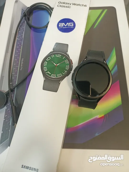 Samsung Watch 6 Classic بحالة الوكاااله  استعمال بسيط جدا