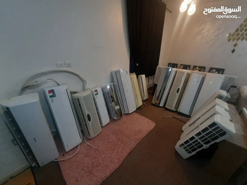 فني تكيف وتبريد فك وتركيب وصيانة جميع انواع المكيفات وقطع وحدات خارجية وداخلية
