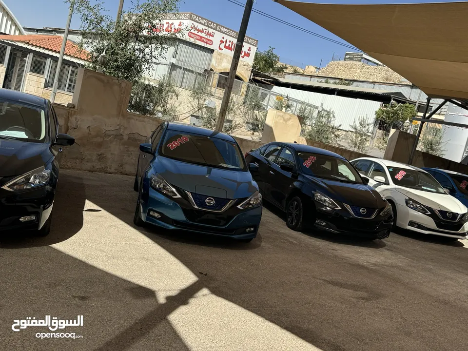 نيسان سلفي كهرباء بالكامل  فحص كامل 2019 لون اسود