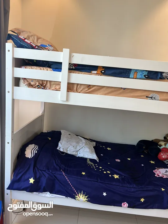Bunk bed 90*200 With mattresses
