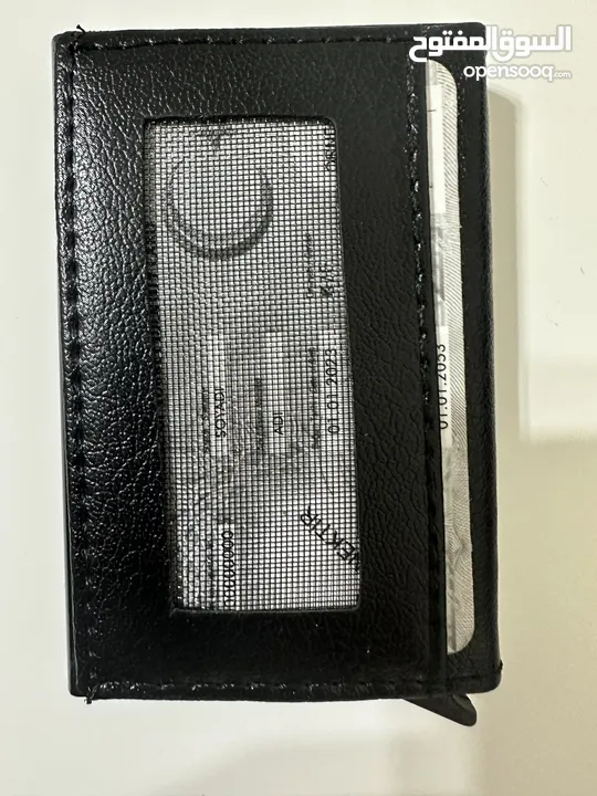 محفظة صغيره جلد من الداخل معدن تاخذ 13-15 بطاقة صناعة تركيه جزدان
