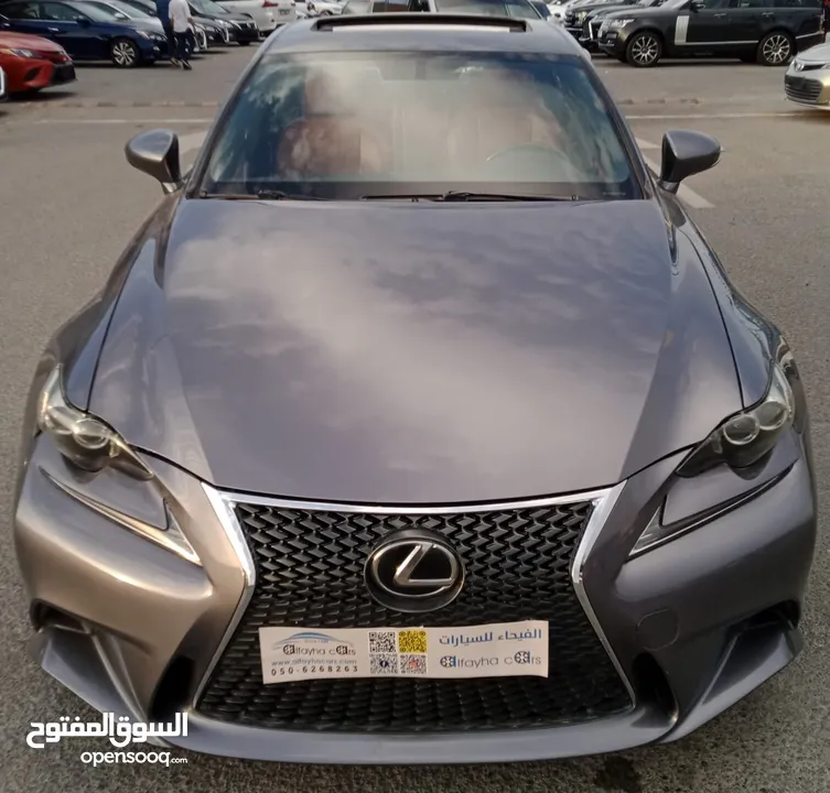 Lexus IS 350 F V6 3.5L Full Option Model 2016