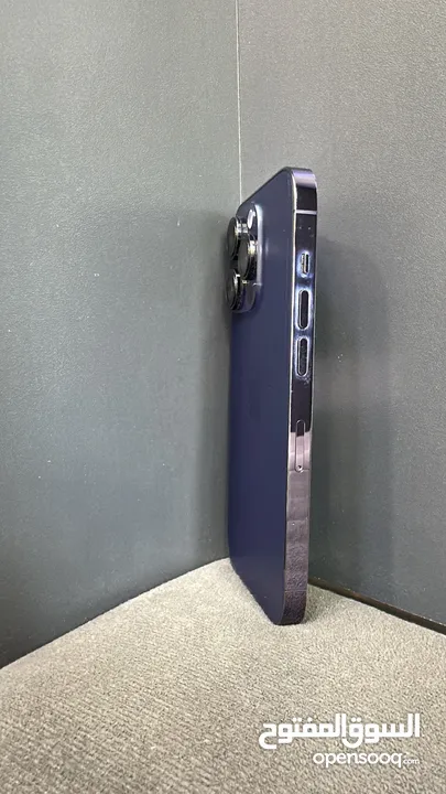 I PHONE 14 PRO 256 GB USED مستعمل  بطارية ‎%‎95 شبه جديد  مكفول اسبوعين