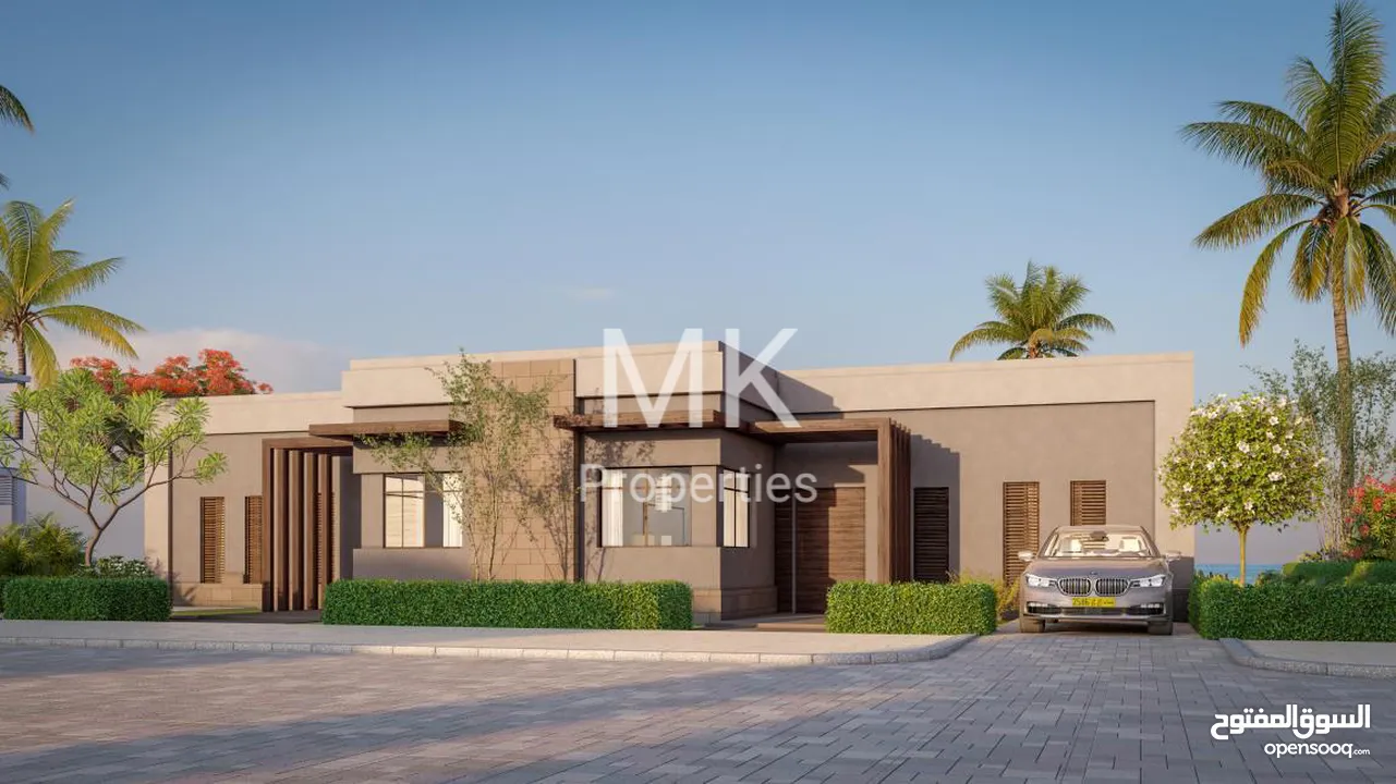 A luxury villa for sale in installments, lifelong residence in the Sultanate of Oman