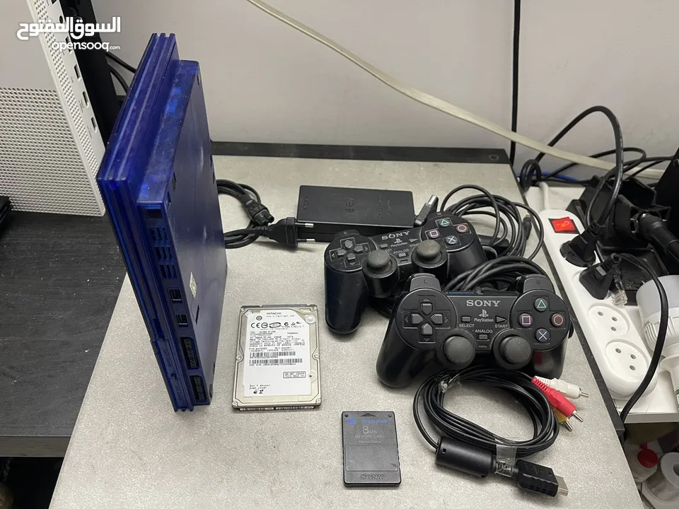 Ps2 slim مهكر علية 64 لعبة