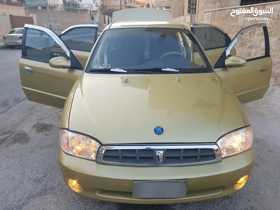 كيا سبكتر توماتيك اقساط دفعة 1200 دهان جديد  ماتور جديد  قير جيد  فحص مرفق  مكانيك سيارة مشية ناعمة